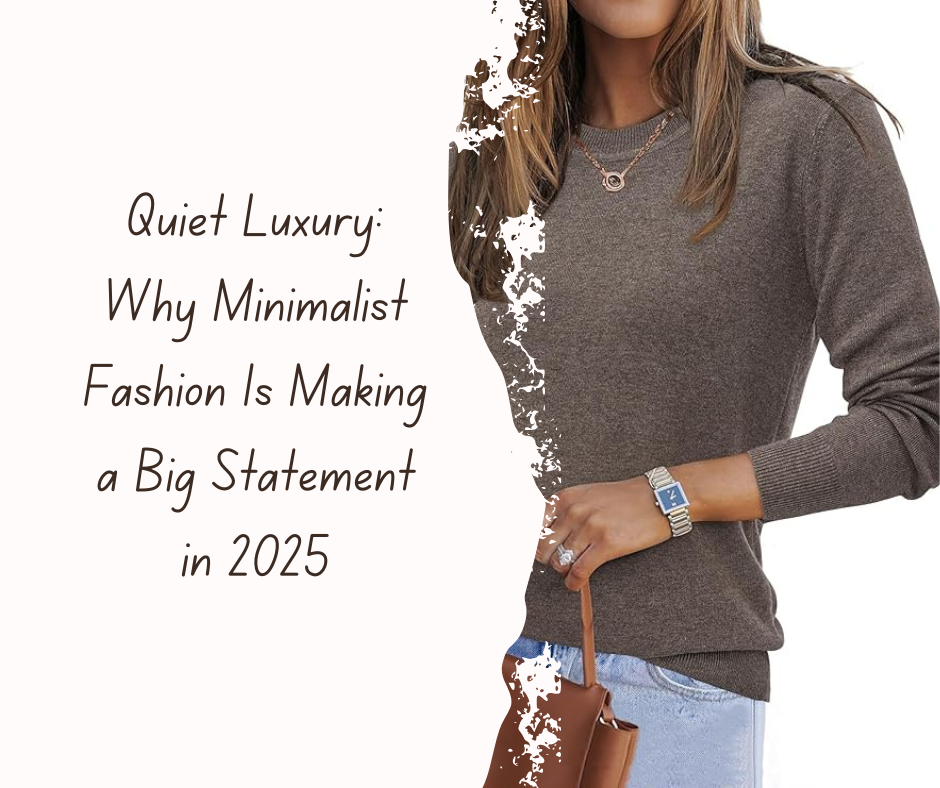 Read more about the article Quiet Luxury: Why Minimalist Fashion Is Making a Big Statement in 2025