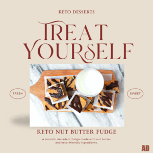 KETO NUT BUTTER FUDGE AD